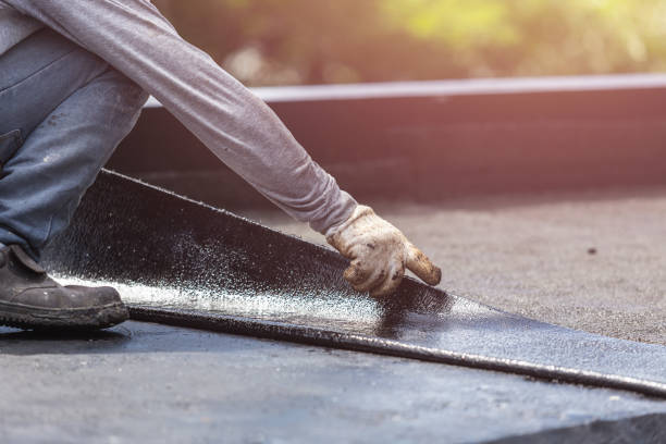 Professional Waterproofing technician working in Bryn Athyn, PA